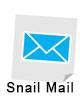 Contact us by Snail Mail