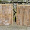 Matching Pair of Pine Settles [Reclaimed Wood]_5