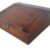 Victorian Mahogany Writing Slope / Box (Empty Interior)