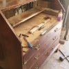 Tired old bureau needed some tlc. - Restoration Saxmundham Suffolk
