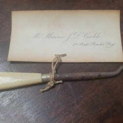 Detail of Officer's Campaign Vanity Box M J D Cockle Border Regiment Provenance - Roberts Restoration Project Image 7