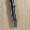 Detail of WWI 1917 Silver & Hawthorn Swagger Stick - Dorsetshire Regiment - Birmingham Hallmark - Roberts Restoration Project Image 3