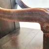Oak and Walnut Frisian Style Chip-Carved Carver Chair_3