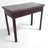 George III Mahogany Fold Over Games Table With Integrated Chess & Backgammon_1