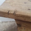 Pair Of Rustic Pitch Pine Stools_5