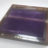 Antique Victorian Rosewood Campaign Writing Slope / Desk Box, Dated 1863_1