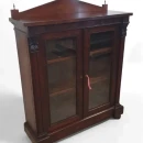 Antique Rosewood Glazed Chiffonier Cabinet