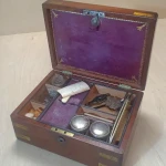 Officer's Campaign Vanity Box M J D Cockle Border Regiment Provenance